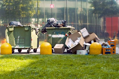 Sorting and recycling construction materials in Barkingside